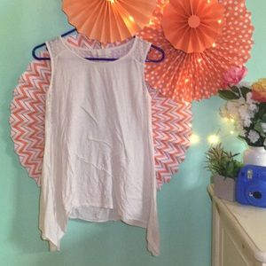 White tank top